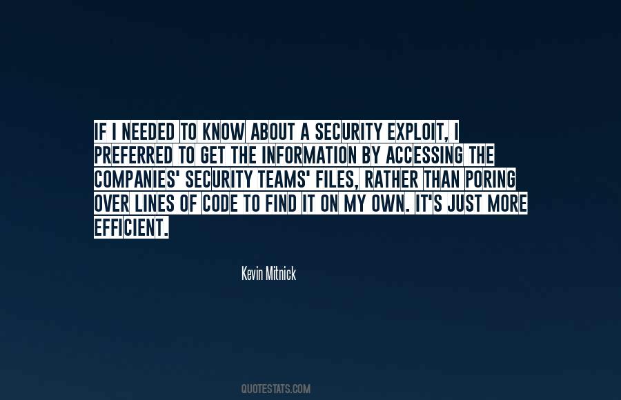 Quotes About Information Security #910298