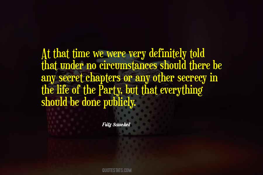Quotes About Party Time #14915