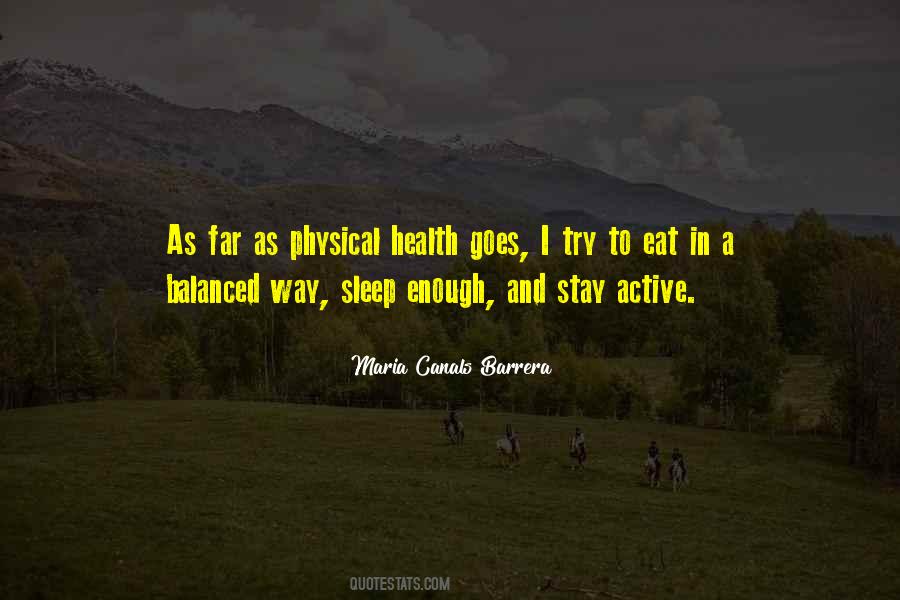 Quotes About Physical Health #629836