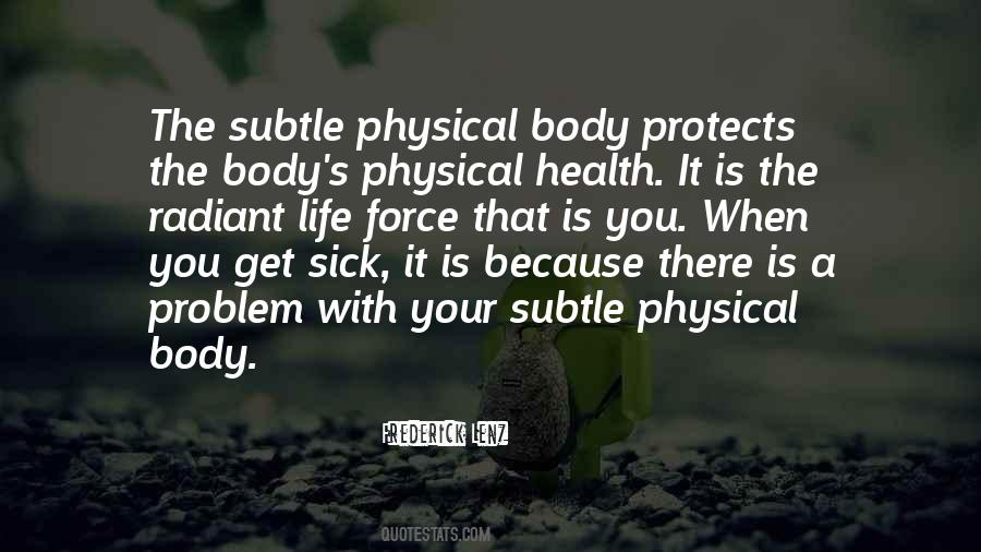 Quotes About Physical Health #815975