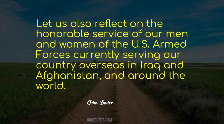 Quotes About Our Armed Forces #1050452