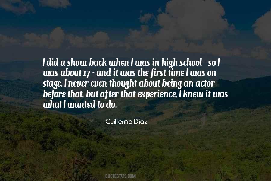 Quotes About Being In High School #1579526