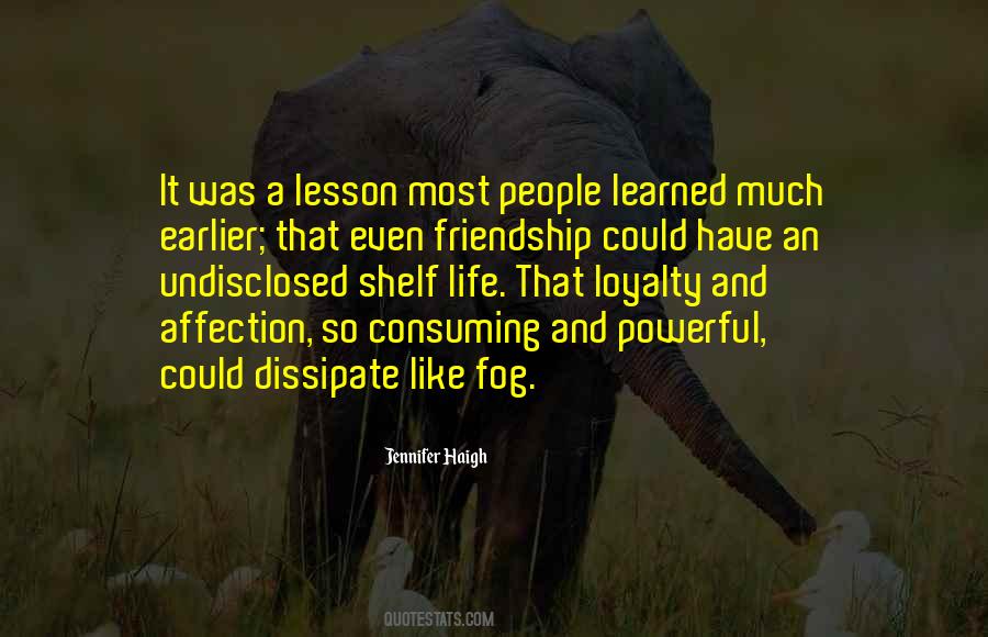 Fog And Life Quotes #1234030