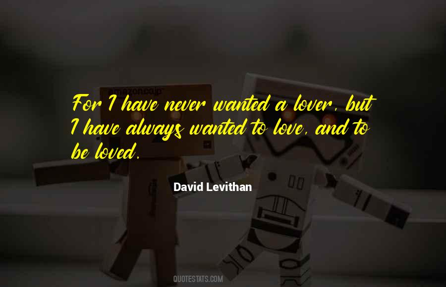David Levithan Love Quotes #188649