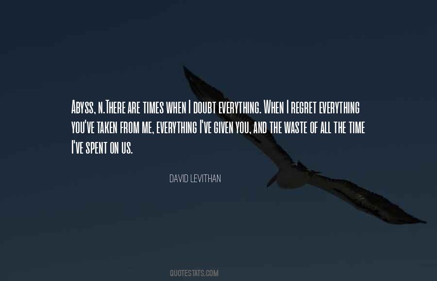 David Levithan Love Quotes #600978