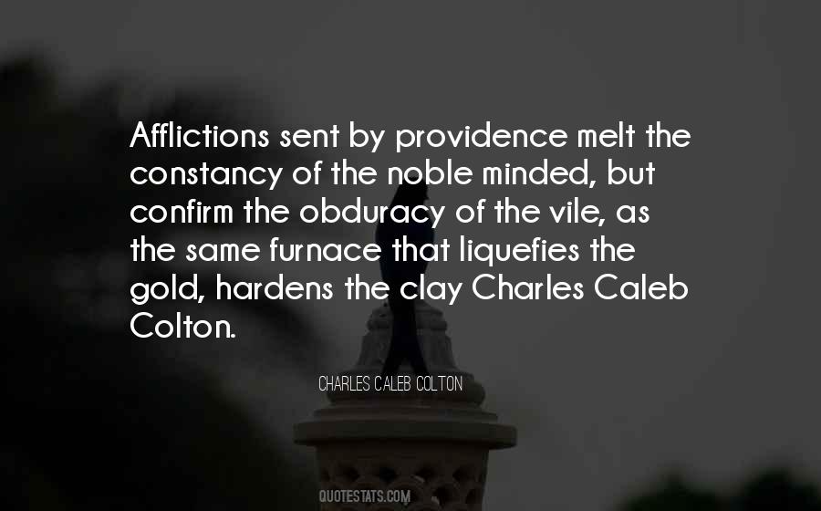 Quotes About Obduracy #767135