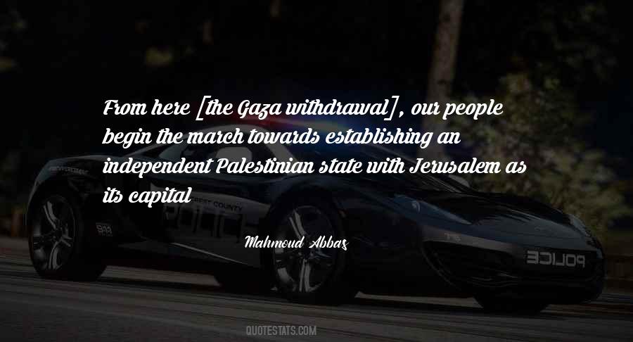 Quotes About Gaza #420381