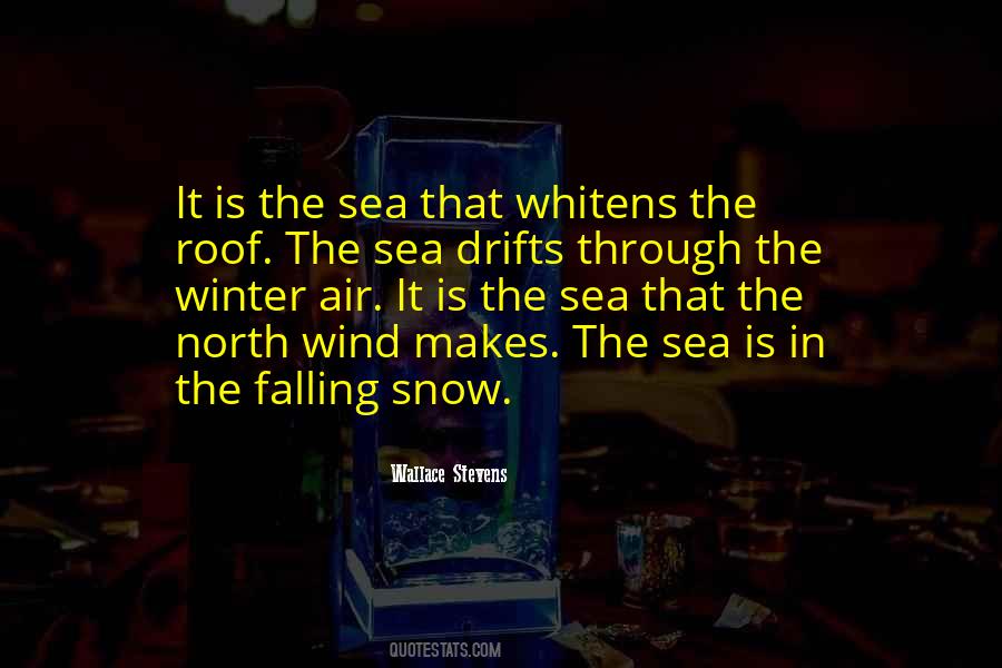 Quotes About Snow Drifts #1526742