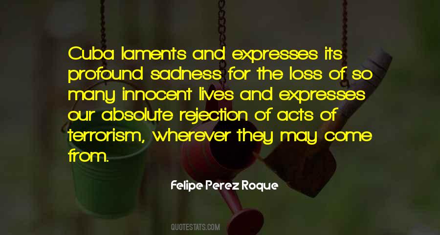 Quotes About Loss #1797995