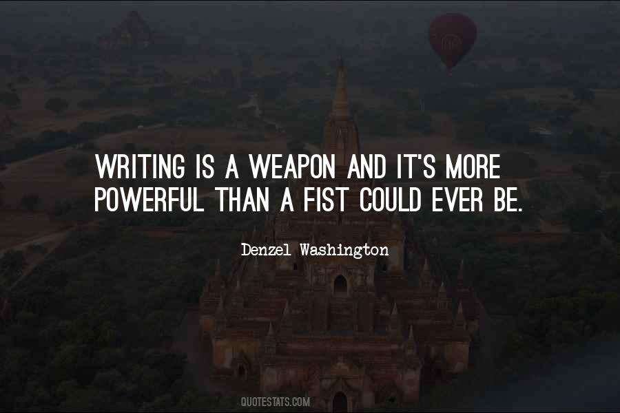 Quotes About Powerful Writing #1875614