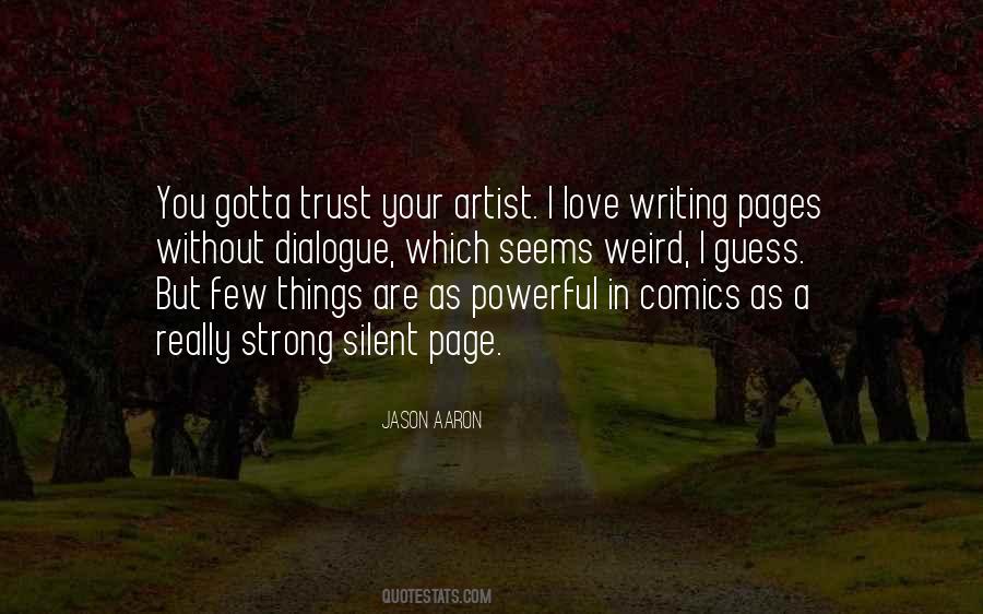 Quotes About Powerful Writing #685662