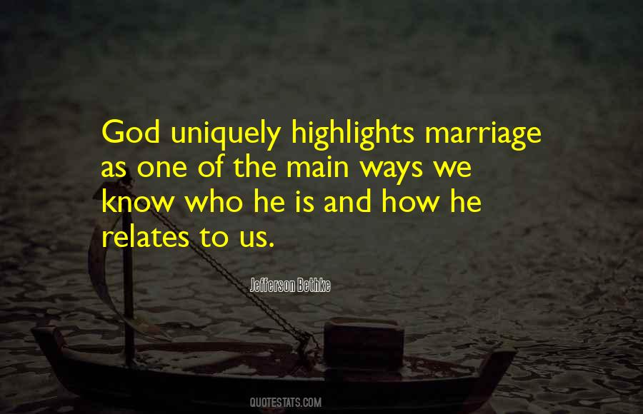 Quotes About Marriage And God #519866