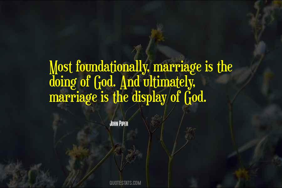 Quotes About Marriage And God #658006