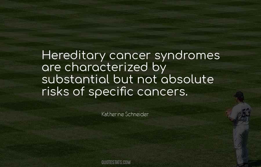 Quotes About Syndromes #1513156