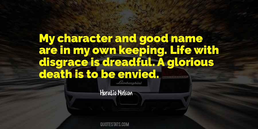 Quotes About Good Character #139653