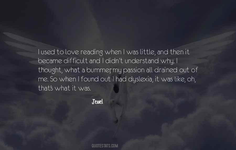 Passion Of Reading Quotes #1147082