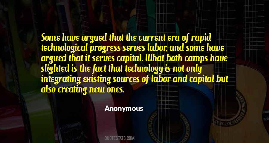 Quotes About Technological Progress #1596263