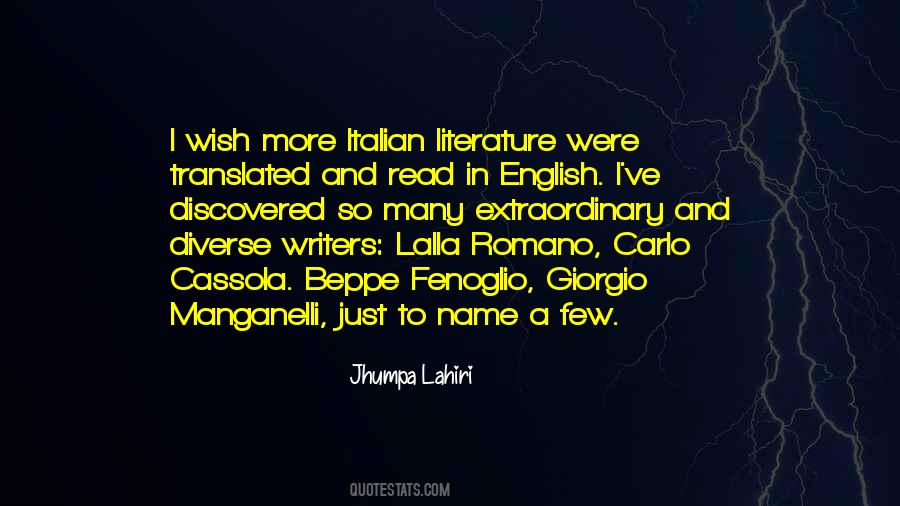 Italian English Quotes #565777