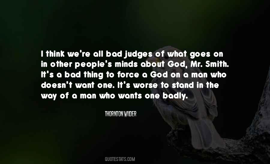 Quotes About Bad Judges #1641510