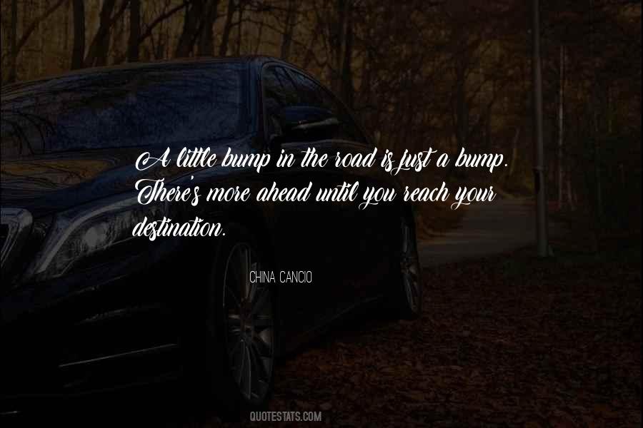 Bump In The Road Quotes #1291434
