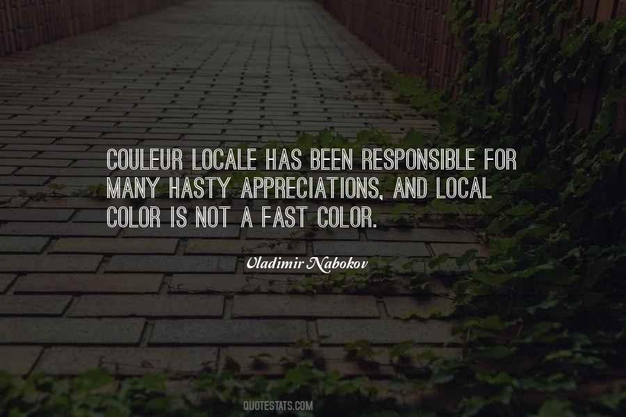 Quotes About Local Color #939491