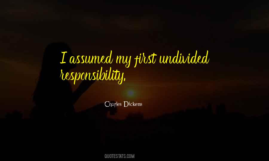 Quotes About Responsibility And Maturity #192273