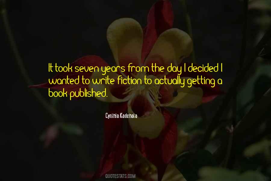 Quotes About Getting Published #1401932