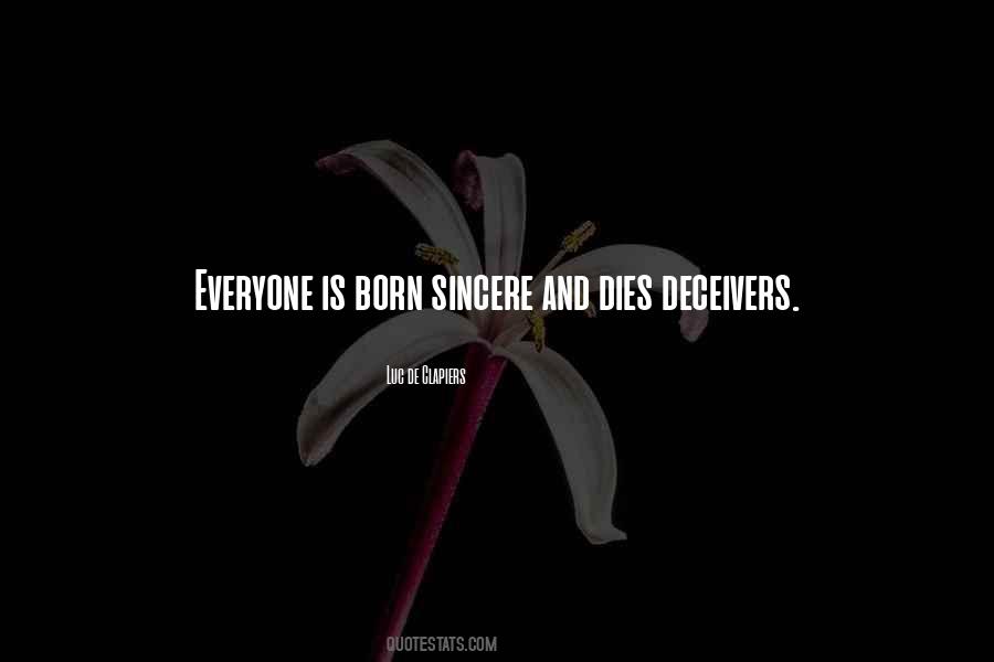 Quotes About Deceivers #416960