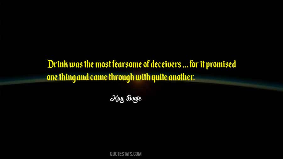 Quotes About Deceivers #520575