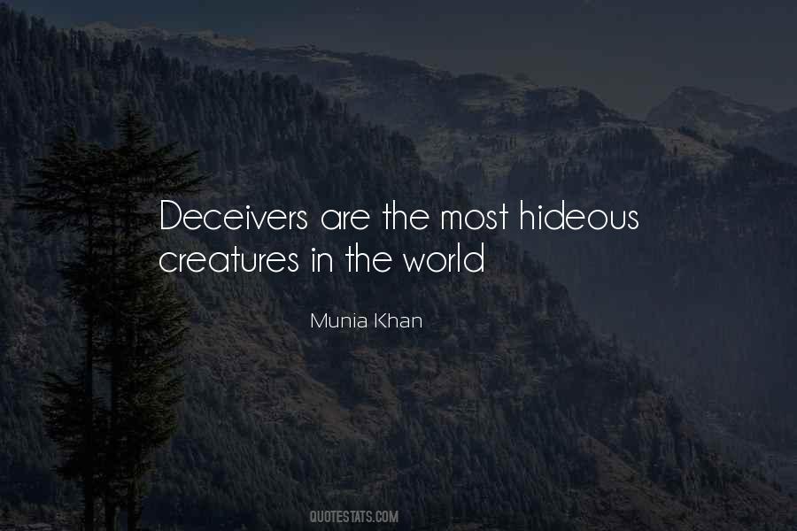 Quotes About Deceivers #73996