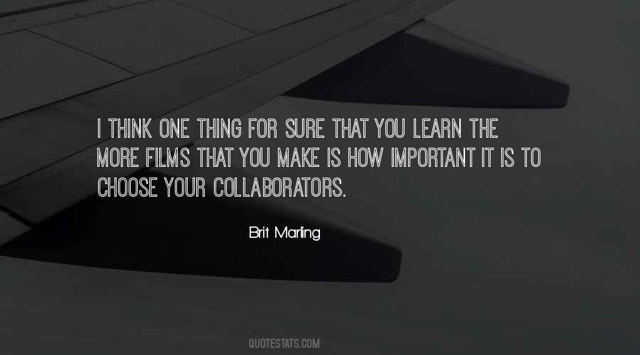 Quotes About Collaborators #17350