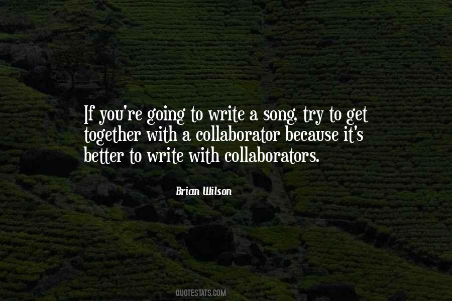 Quotes About Collaborators #917956