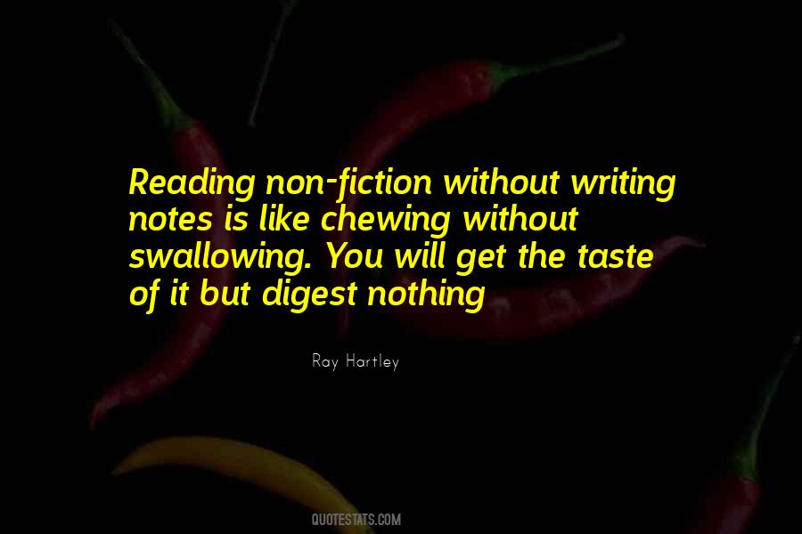 Non Fiction Writing Quotes #1541735