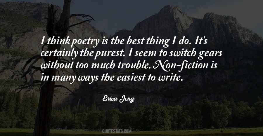 Non Fiction Writing Quotes #1634376