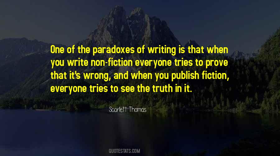 Non Fiction Writing Quotes #1669133