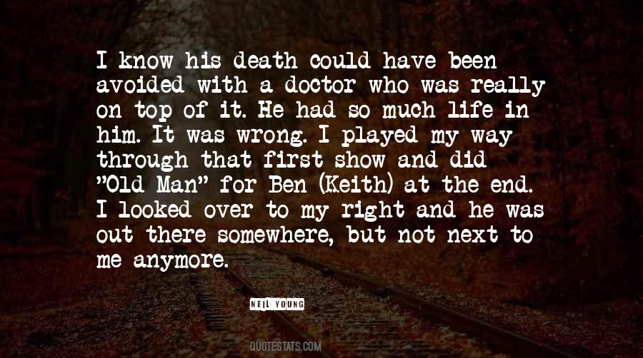 Quotes About The Death Of A Friend #980802