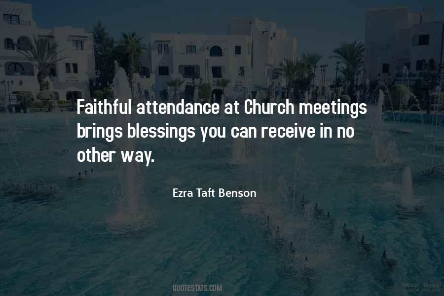 Quotes About Attendance #1729497