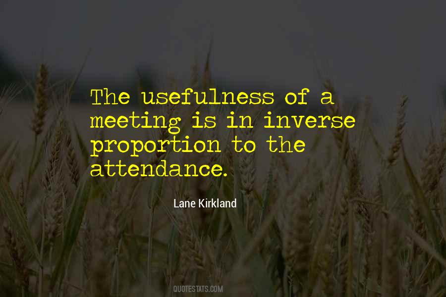 Quotes About Attendance #263254