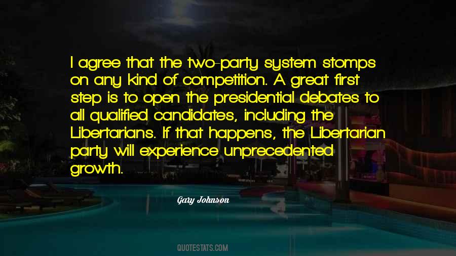 Quotes About Libertarian Party #1531987