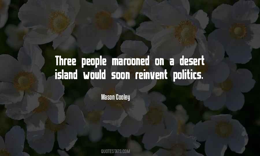 Quotes About Desert Islands #1161168