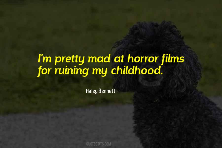 Quotes About Horror #1812982