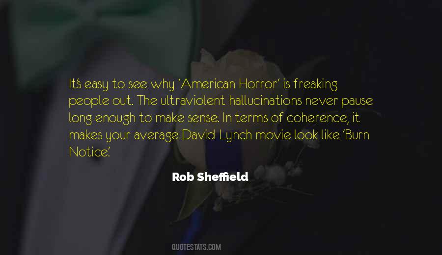 Quotes About Horror #1836234