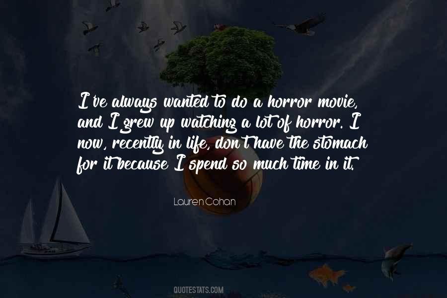 Quotes About Horror #1838617