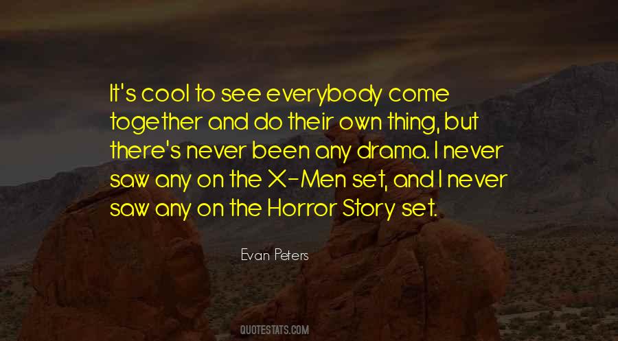 Quotes About Horror #1851078