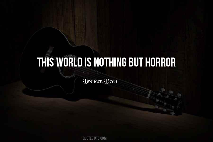Quotes About Horror #1851185