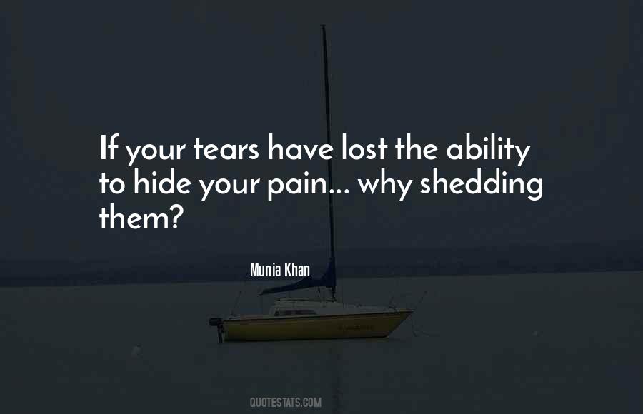 Quotes About Shedding Tears #1060566