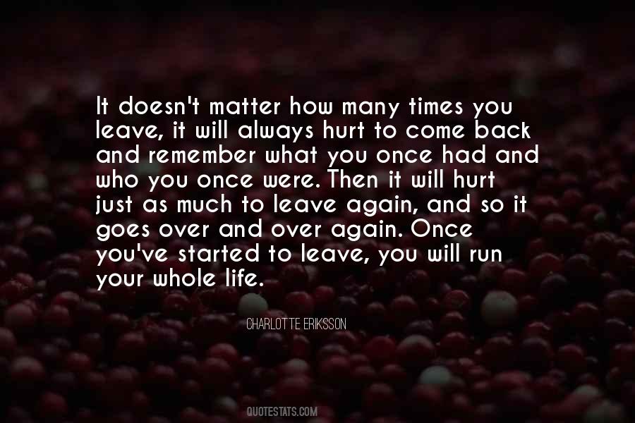 Quotes About Not Going Home Again #88173 Quotes About Not Going Home Again #88173
