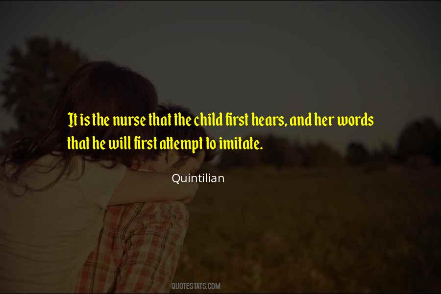 The First Child Quotes #276630