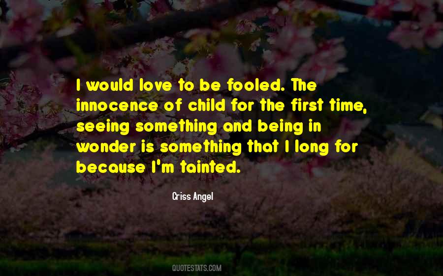 The First Child Quotes #93334
