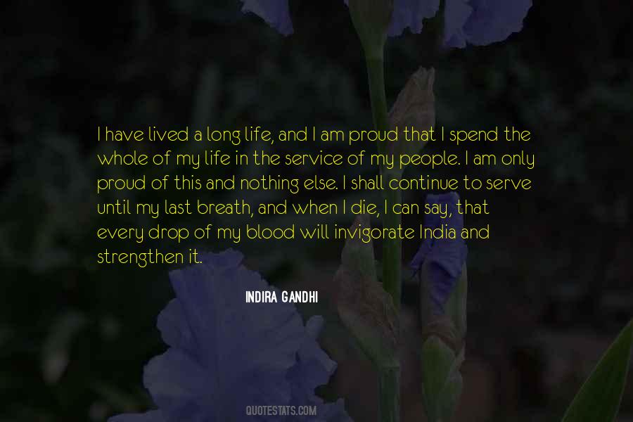 Quotes About My Last Breath #1711309